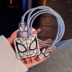 Spider Man Spider Gwen iPhone Charger Cable Protectors P80